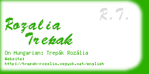 rozalia trepak business card
